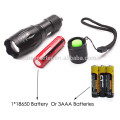 T6 /10W-2000 Lumens, Most Powerful Aluminium LED Flashlight with 18650 Battery